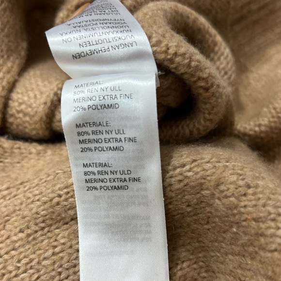 Ritva Falla V Neck Merino Wool Blend Cardigan Runs Large. - Picture 9 of 10